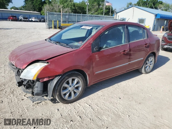 2011 Nissan Sentra 2.0 with VIN 3N1AB6AP1BL627943, listed as a Copart auction lot 56503735 with 116,503 mi miles and Salvage title. Bid and sale history available at DreamBid. Image 1.