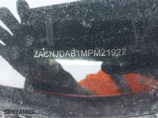 2021 Jeep Renegade Upland Edition with VIN ZACNJDAB1MPM21927, listed as a IAAI auction lot 41636352 with 120,125 mi miles. Bid and sale history available at carsss.com. Image 9.
