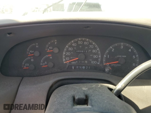 1998 Ford F-150 with VIN 1FTDX1725WKA02303, listed as a Copart auction lot 43471005 with 89,812 mi miles and Salvage title. Bid and sale history available at DreamBid. Image 9.