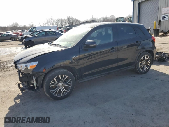 2018 Mitsubishi Outlander Sport ES 2.0 with VIN JA4AR3AU0JU020847, listed as a Copart auction lot 48559455 with 98,545 mi miles and Salvage Title. Bid and sale history available at carsss.com. Image 1.