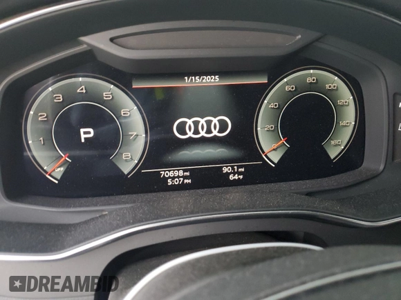 2023 Audi A7 z VIN WAUU2BF25PN017581, wystawiony jako Copart lot #88101535 z przebiegiem 70 698 mil mil oraz Nie do naprawy • Non repairable. Historia ofert i sprzedaży dostępna na DreamBid. Obrazek 9.