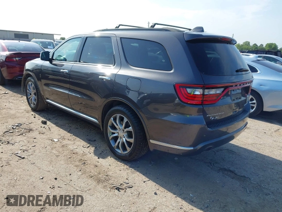 2018 Dodge Durango Citadel with VIN 1C4RDHEG9JC302239, listed as a IAAI auction lot 42216929 with 51,177 mi miles and . Bid and sale history available at DreamBid. Image 3.