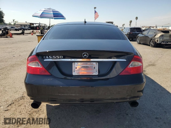 2007 Mercedes-Benz CLS-Class 5.5L with VIN WDDDJ72X17A083837, listed as a Copart auction lot 74591864 with 128,979 mi miles and Clean Title. Bid and sale history available at carsss.com. Image 6.