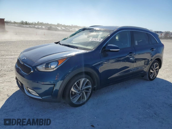 2019 Kia Niro Touring with VIN KNDCE3LC5K5235117, listed as a Copart auction lot 82282574 with 81,362 mi miles and Salvage Title. Bid and sale history available at carsss.com. Image 1.