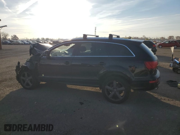 2015 Audi Q7 3.0L TDI Vorsprung Edition with VIN WA1WMCFE8FD005218, listed as a Copart auction lot 75849274 with 0 mi miles and Salvage Title. Bid and sale history available at carsss.com. Image 2.