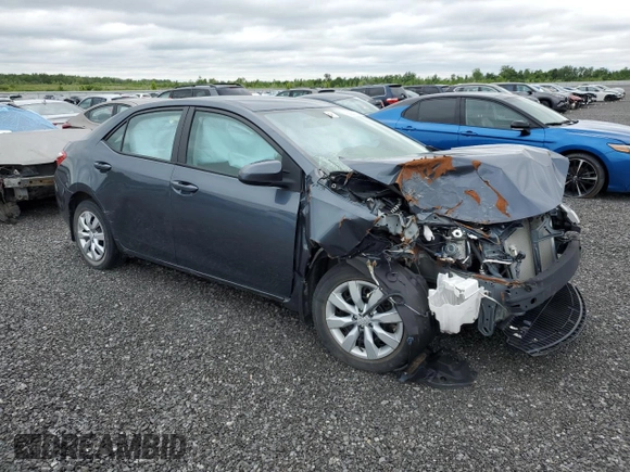 2016 Toyota Corolla L with VIN 2T1BURHE3GC611321, listed as a Copart auction lot 58831914 with Not Provided miles and Salvage Title. Bid and sale history available at DreamBid. Image 4.