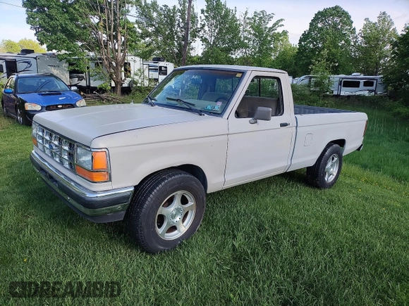 1990 Ford Ranger with VIN 1FTCR10T5LUB33370, listed as a Copart auction lot 56433285 with 110,895 mi miles and Clean title. Bid and sale history available at DreamBid. Image 2.