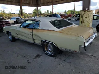 1972 Chevrolet Monte Carlo z VIN 1H57J2L567411, wystawiony jako Copart lot #72465014 z przebiegiem 83 239 mil mil oraz Szkody całkowita. Historia ofert i sprzedaży dostępna na DreamBid. Obrazek 2.