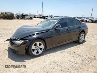 2015 BMW 3 Series 328i with VIN WBA3A5C58FF609385, listed as a Copart auction lot 61443955 with 195,705 mi miles and Salvage title. Bid and sale history available at DreamBid. Image 1.