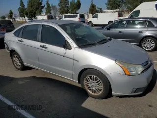 2009 Ford Focus SE with VIN 1FAHP35N69W114248, listed as a Copart auction lot 66493554 with 193,244 mi miles and Salvage Title. Bid and sale history available at carsss.com. Image 4.