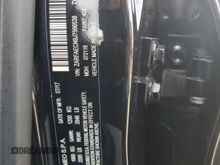 2018 Alfa Romeo Giulia Ti Sport with VIN ZARFAECN9J7566538, listed as a Copart auction lot 38345833 with 58,501 mi miles. Bid and sale history available at carsss.com. Image 12.