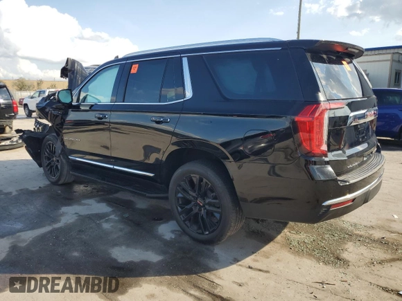 2022 GMC Yukon SLT with VIN 1GKS2BKDXNR163096, listed as a Copart auction lot 43572645 with 0 mi miles and Non Repairable. Bid and sale history available at carsss.com. Image 2.