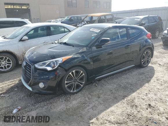 2016 Hyundai Veloster Turbo with VIN KMHTC6AE3GU264278, listed as a Copart auction lot 49557415 with Not provided miles and Clean title. Bid and sale history available at DreamBid. Image 1.