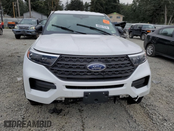 2023 Ford Explorer with VIN 1FMSK8BB2PGA36012, listed as a Copart auction lot 68627514 with 2,302 mi miles and Salvage Title. Bid and sale history available at carsss.com. Image 5.