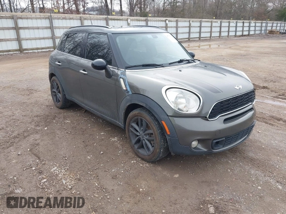 2014 MINI Countryman S with VIN WMWZC3C55EWT00349, listed as a IAAI auction lot 41738181 with 133,662 mi miles and . Bid and sale history available at DreamBid. Image 1.