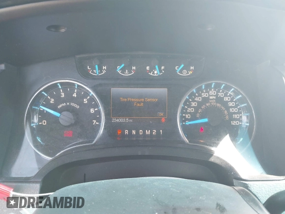 2014 Ford F-150 XL with VIN 1FTFW1EF6EKF63268, listed as a IAAI auction lot 41879267 with 234,003 mi miles. Bid and sale history available at carsss.com. Image 7.