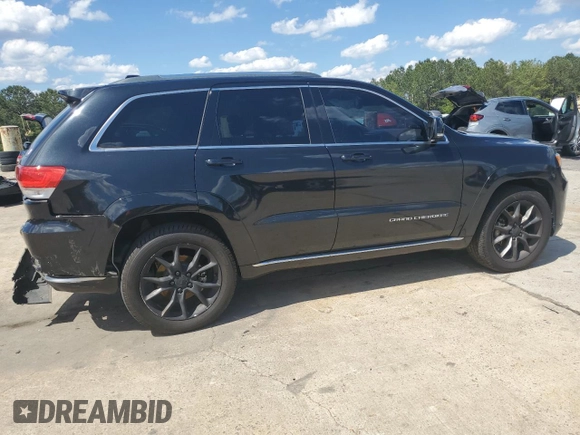 2015 Jeep Grand Cherokee Summit with VIN 1C4RJFJG6FC828922, listed as a Copart auction lot 54878415 with 125,781 mi miles and Salvage title. Bid and sale history available at DreamBid. Image 3.