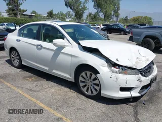 2015 Honda Accord EX-L with VIN 1HGCR2F81FA214253, listed as a IAAI auction lot 42548901 with 138,965 mi miles and . Bid and sale history available at DreamBid. Image 1.