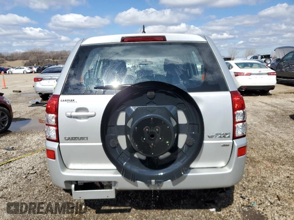 2008 Suzuki Grand Vitara w/Spare & Cargo Covers with VIN JS3TD941484102481, listed as a Copart auction lot 48761185 with 123,317 mi miles and Salvage title. Bid and sale history available at DreamBid. Image 6.