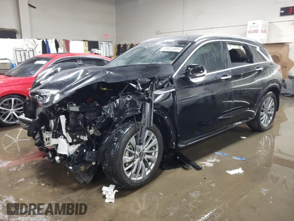 2024 Infiniti QX50 Luxe с VIN 3PCAJ5BB3RF105031, выставлен на аукционе Copart как лот 89322605 с пробегом 12 009 миль миль и Списание • Salvage title. История ставок и продаж доступна на DreamBid. Изображение 1.