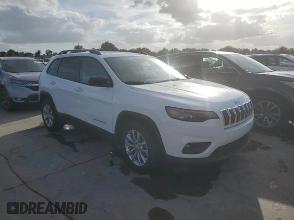 2022 Jeep Cherokee Latitude Lux with VIN 1C4PJLMN7ND526435, listed as a Copart auction lot 74007414 with Not provided miles and Salvage title. Bid and sale history available at DreamBid. Image 4.