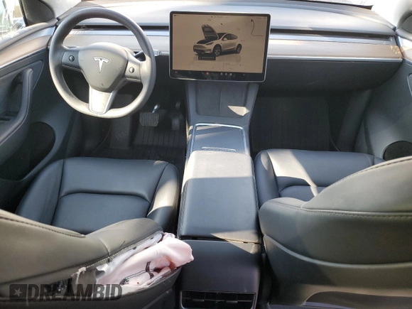 2023 Tesla Model Y Long Range z VIN 7SAYGDEE5PF785124, wystawiony jako Copart lot #56553785 z przebiegiem 31 341 mil mil oraz Szkoda całkowita • Salvage title. Historia ofert i sprzedaży dostępna na DreamBid. Obrazek 8.
