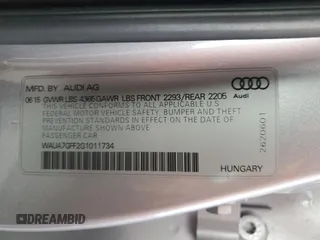 2016 Audi A3 1.8T Premium with VIN WAUA7GFF2G1011734, listed as a Copart auction lot 68144883 with 69,000 mi miles. Bid and sale history available at carsss.com. Image 12.
