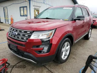 2017 Ford Explorer XLT z VIN 1FM5K8D8XHGB51165, wystawiony jako Copart lot #51475445 z przebiegiem 85 422 mil mil oraz Szkoda całkowita • Salvage title. Historia ofert i sprzedaży dostępna na DreamBid. Obrazek 1.