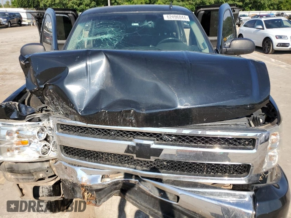 2010 Chevrolet Silverado 1500 LT with VIN 1GCSCSEA4AZ291354, listed as a Copart auction lot 62496044 with 185,507 mi miles and Salvage Title. Bid and sale history available at DreamBid. Image 12.