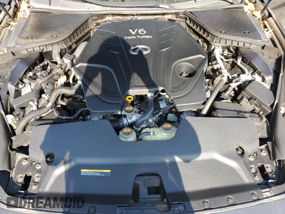 2020 Infiniti Q50 3.0t SPORT with VIN JN1EV7AP9LM203609, listed as a Copart auction lot 75878434 with 22,095 mi miles and Salvage Title. Bid and sale history available at carsss.com. Image 12.