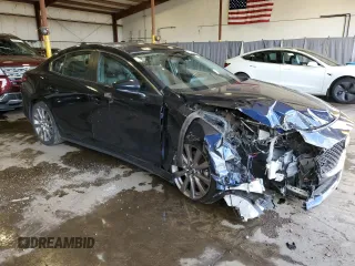2020 Mazda 3 Preferred with VIN JM1BPBDM3L1170929, listed as a Copart auction lot 56252055 with 55,997 mi miles and Salvage title. Bid and sale history available at DreamBid. Image 4.