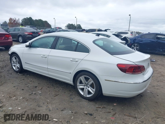 2016 Volkswagen CC Sport with VIN WVWBN7AN4GE512547, listed as a IAAI auction lot 40802001 with 94,513 mi miles. Bid and sale history available at carsss.com. Image 3.