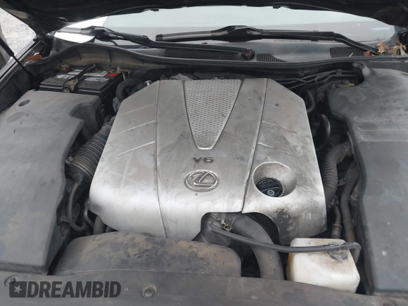 2008 Lexus GS 350 with VIN JTHBE96S280042851, listed as a IAAI auction lot 41775475 with 266,087 mi miles. Bid and sale history available at carsss.com. Image 10.