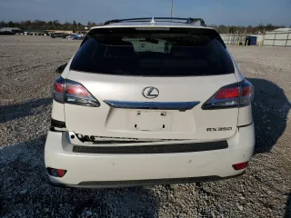 2013 Lexus RX 350 with VIN 2T2BK1BAXDC166015, listed as a Copart auction lot 48968335 with 0 mi miles and Salvage Title. Bid and sale history available at carsss.com. Image 6.