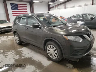 2016 Nissan Rogue SV with VIN 5N1AT2MV0GC913617, listed as a Copart auction lot 52123835 with Not Provided miles and Salvage Title. Bid and sale history available at DreamBid. Image 4.