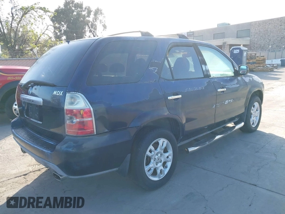 2004 Acura MDX Touring Pkg RES w/Nav with VIN 2HNYD18904H520310, listed as a IAAI auction lot 41959782 with 61,860 mi miles. Bid and sale history available at carsss.com. Image 4.