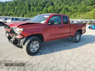 2021 Toyota Tacoma SR with VIN 3TYSX5EN3MT008252, listed as a Copart auction lot 61672235 with 23,204 mi miles and Salvage title. Bid and sale history available at DreamBid. Image 1.
