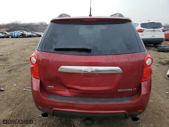 2010 Chevrolet Equinox LT w/1LT with VIN 2CNFLEEY0A6324339, listed as a Copart auction lot 85215584 with 183,416 mi miles and Salvage Title. Bid and sale history available at carsss.com. Image 6.