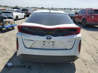 2021 Toyota Prius LE with VIN JTDKAMFP6M3184835, listed as a Copart auction lot 54198095 with 88,055 mi miles and Salvage Title. Bid and sale history available at DreamBid. Image 6.
