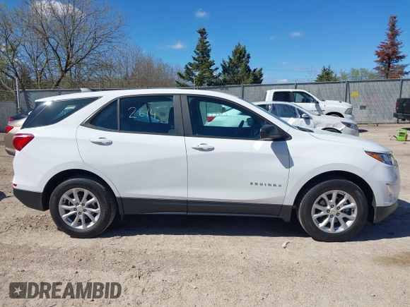 2020 Chevrolet Equinox LS with VIN 3GNAXHEV7LS673732, listed as a IAAI auction lot 42133197 with 67,804 mi miles and . Bid and sale history available at DreamBid. Image 13.