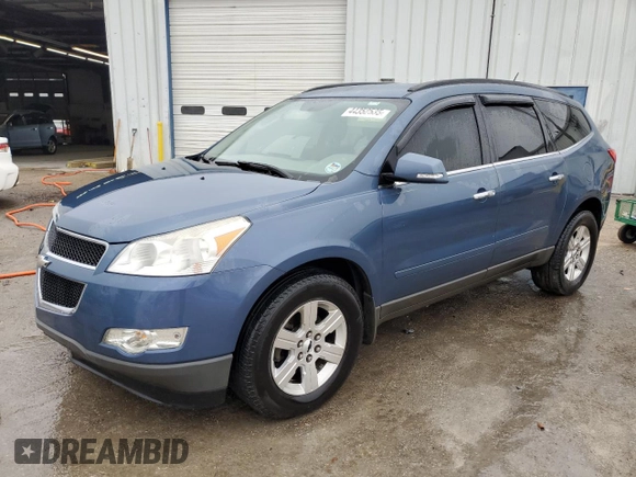 2012 Chevrolet Traverse 1LT with VIN 1GNKRGED1CJ315771, listed as a Copart auction lot 44352535 with 185,871 mi miles and Salvage Title. Bid and sale history available at DreamBid. Image 1.