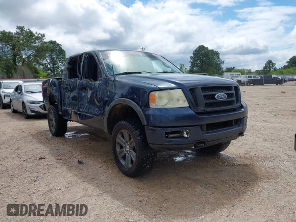 2005 Ford F-150 XLT with VIN 1FTPW145X5FA74992, listed as a IAAI auction lot 41964025 with 270,166 mi miles. Bid and sale history available at carsss.com. Image 1.