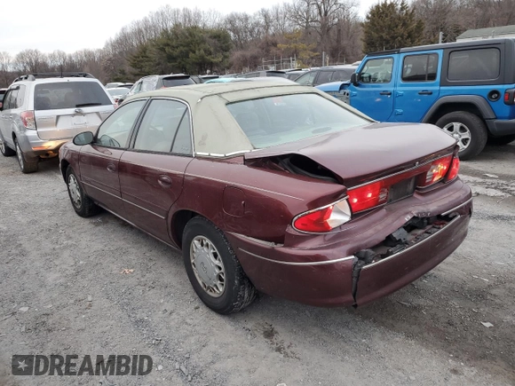 1998 Buick Century Limited with VIN 2G4WY52M0W1537282, listed as a Copart auction lot 41638895 with 97,607 mi miles and Salvage Title. Bid and sale history available at carsss.com. Image 2.