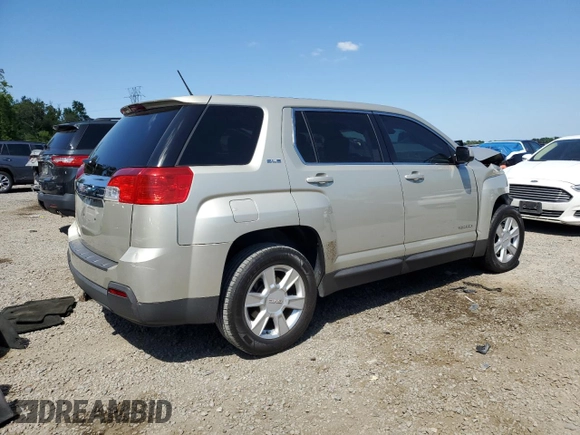 2013 GMC Terrain SLE with VIN 2GKALMEK0D6275110, listed as a Copart auction lot 52996495 with 143,049 mi miles and Salvage Title. Bid and sale history available at carsss.com. Image 3.