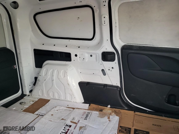 2019 Ram ProMaster City Cargo Van Tradesman SLT with VIN ZFBHRFBB9K6N50441, listed as a Copart auction lot 63952794 with 81,465 mi miles and Salvage Title. Bid and sale history available at carsss.com. Image 11.