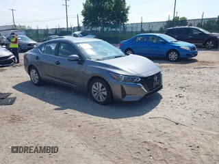2024 Nissan Sentra S with VIN 3N1AB8BV7RY219226, listed as a IAAI auction lot 42598616 with 23,732 mi miles and . Bid and sale history available at DreamBid. Image 1.