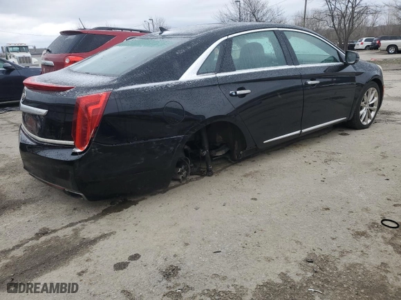 2013 Cadillac XTS Luxury with VIN 2G61P5S38D9242781, listed as a Copart auction lot 48043455 with 165,763 mi miles and Salvage Title. Bid and sale history available at carsss.com. Image 3.