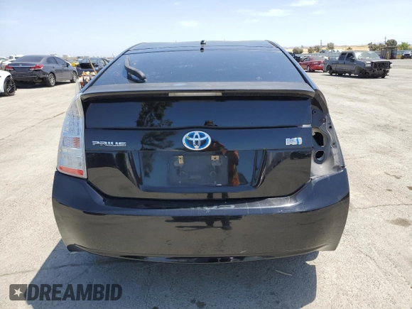 2014 Toyota Prius Four with VIN JTDKN3DU1E1754700, listed as a Copart auction lot 57333375 with Not Provided miles and Salvage Title. Bid and sale history available at DreamBid. Image 6.