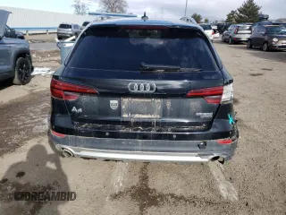 2018 Audi A4 allroad Premium Plus with VIN WA18NAF43JA188104, listed as a Copart auction lot 82425833 with 40,837 mi miles. Bid and sale history available at carsss.com. Image 6.