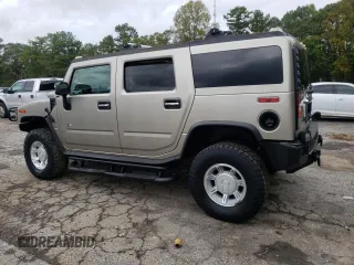 2003 Hummer H2 with VIN 5GRGN23U73H147303, listed as a Copart auction lot 72598604 with 0 mi miles and Clean Title. Bid and sale history available at carsss.com. Image 2.